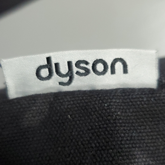 Dyson Canvas Black Attachment Messanger Bag with Blue Nylon Interior - Picture 2 of 6